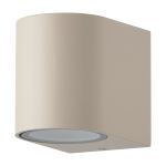 D'Lite Wandleuchte Vossem Metall Beige| IP54 - Geeignet für 1x GU10 