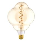 Eglo LED Special E27 Fadenlampe Messing 4W 200lm - 820  | Dimmbar - Ersatz Für 25W