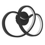 Eglo Wandleuchte Gianella Stahl Schwarz 14.5W 1400lm - 830 