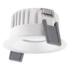Ledvance LED-Spot Fix Aluminium Weiß 8W 720lm 36D - 940 Kaltweiß | Ausschnitt 68mm - IP44 - Höchste Farbwiedergabe - Dimmbar
