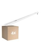 Mehrfachpackung 4x Deckenleuchte V2 LED T8 | Geeignet für 1x 150cm LED Röhre