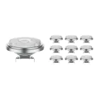 Mehrfachpackung 10x LED-Spot G53 AR111 7.4W 450lm 40D - 927 | Höchste Farbwiedergabe - Dimmbar - Ersatz für 50W