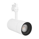 Ledvance Spot LED Sur Rail Spot D85 Blanc 25W 1500lm 15-55D - 940  | Mechanical Zoom - Meilleur Rendu De Couleur - Dimmable
