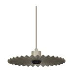 Ledvance Decor Plisse Suspension Luminaire Échantillon Beige | Convient pour E27