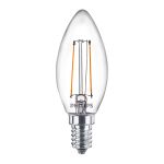 Philips Corepro LED Bougie E14 Filament Claire 2W 250lm – 840  | Remplacement 25W