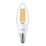 Philips MASTER LED Bougie Ultra Efficient E14 Bougie Claire 2.3W 485lm - 827 Blanc Très Chaud | Équivalent 40W