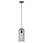 Eglo Suspension Luminaire Roccamena Noir, Cuivre | Convient pour E27