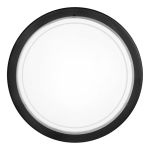 Eglo Plafonnier Planet 1 Échantillon Noir | Convient pour E27