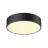 SLV Medo 30 Mur et Plafonnier Aluminium Noir Ronde 12W 1200lm - 927-930-940 CCT | IP50 - Meilleur Rendu De Couleur - Dimmable 