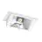Spot Encastrable LED Wallwasher Wally Maxi Blanc 46W 6300lm 70x75D - 830 Blanc Chaud 