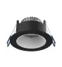 Spot LED Ares Profond Noir 6W 540lm 927-940 3CCT - avec Inner Cercle  Blanc | Diamètre 68mm