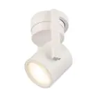 SLV Oculus Mur et Plafonnier Aluminium Blanc 11W 780lm - 920-930 Dim To Warm | Meilleur Rendu De Couleur - Dimmable 