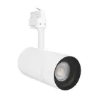 Ledvance Spot LED Sur Rail Spot D85 Blanc 25W 1500lm 15-55D - 940  | Mechanical Zoom - Meilleur Rendu De Couleur - Dimmable