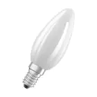 Osram LED Classic E14 Bougie Filament Dépolie 1.2W 255lm - 827  | Remplacement 25W