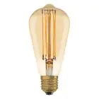 Ledvance Vintage 1906 LED E27 Edison Dorée 5.8W 470lm - 822  | Dimmable - Remplacement 40W