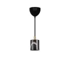 Nordlux Siv Suspension Luminaire Marbre et Métal Noir | 65mm - Convient pour E27