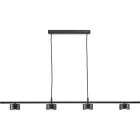 Nordlux Suspension luminaire Rail Clyde 20W 827 350lm 120D Noir - Métal | Dimmable