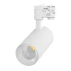 Spot LED Sur Rail 3 Phases  Eco Aluminium Blanc 30W 3210lm 36D - 940 Blanc Froid | UGR 