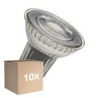 Lot 10x Ledvance LED PAR16 GU10 Réflecteur 8W 750lm 36D - 827 Blanc Très Chaud | Remplacement 80W
