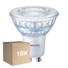 Lot 10x Philips MASTER Value Spot LED GU10 PAR16 5.5W 575lm 36D - 927 Blanc Très Chaud | Meilleur Rendu De Couleur - Dimmable - Remplacement 80W