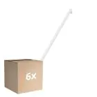 Lot 6x Osram LEDinestra HD Lumièreing S14s 9.9W 1055lm - 927 Blanc Très Chaud | Meilleur Rendu De Couleur - Dimmable - Remplacement 75W