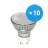 Lot 10x Spot LED GU10 PAR16 3W 230lm 36D - 827 | Dimmable - Remplacement 35W